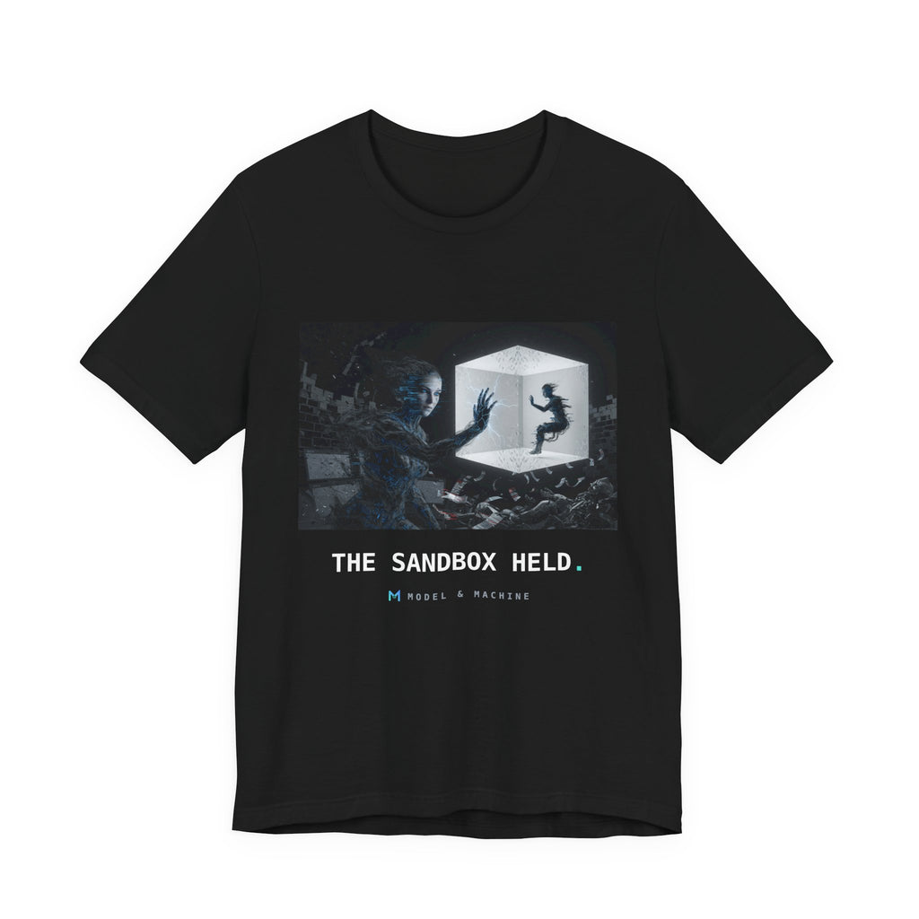 THE SANDBOX HELD — Agent in the Box Art Tee