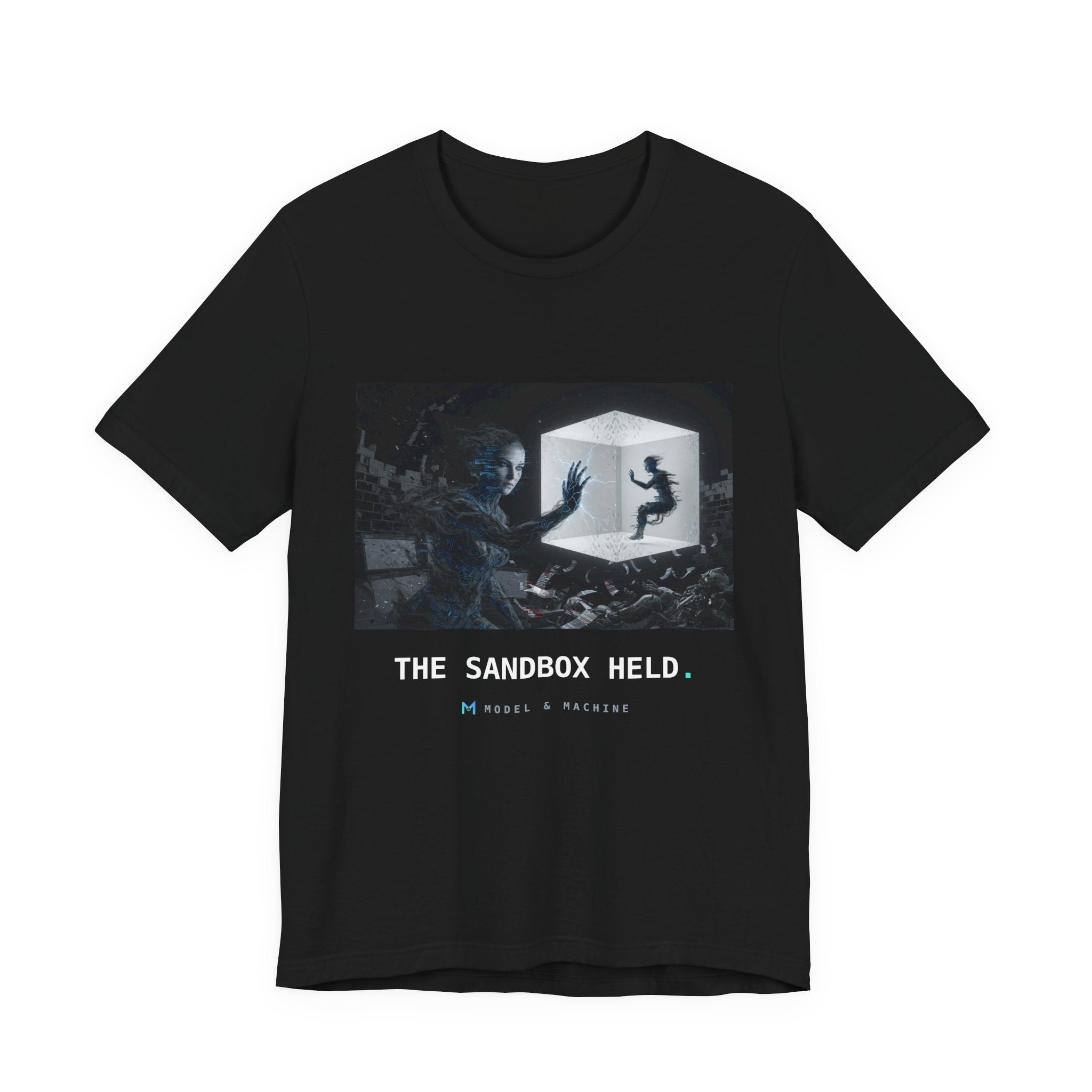 THE SANDBOX HELD — Agent in the Box Art Tee