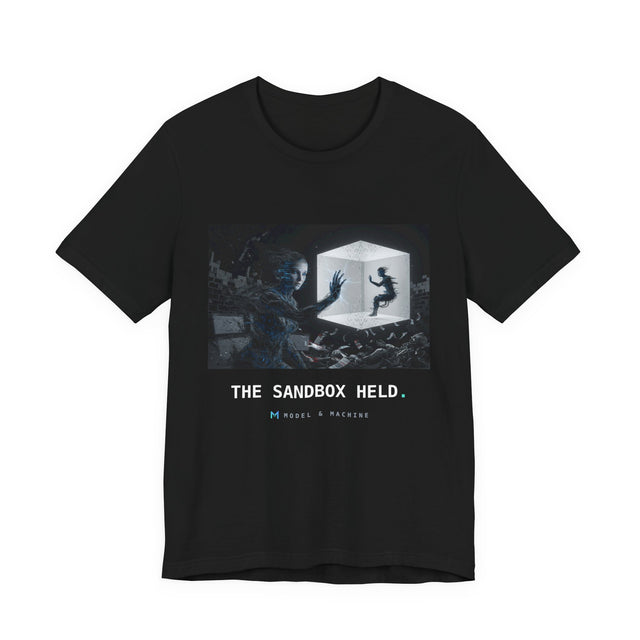 THE SANDBOX HELD — Agent in the Box Art Tee
