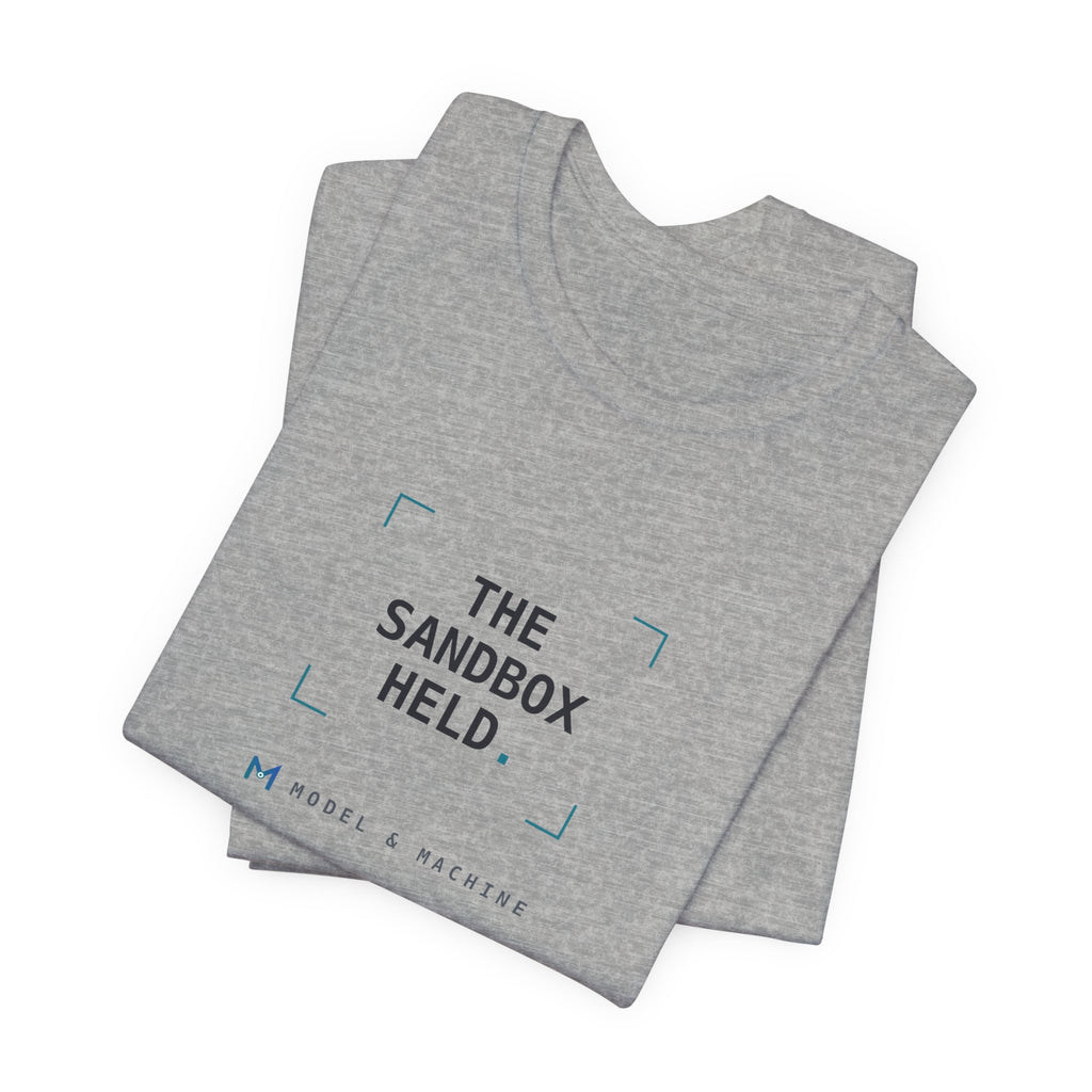 THE SANDBOX HELD — AI Security Tee