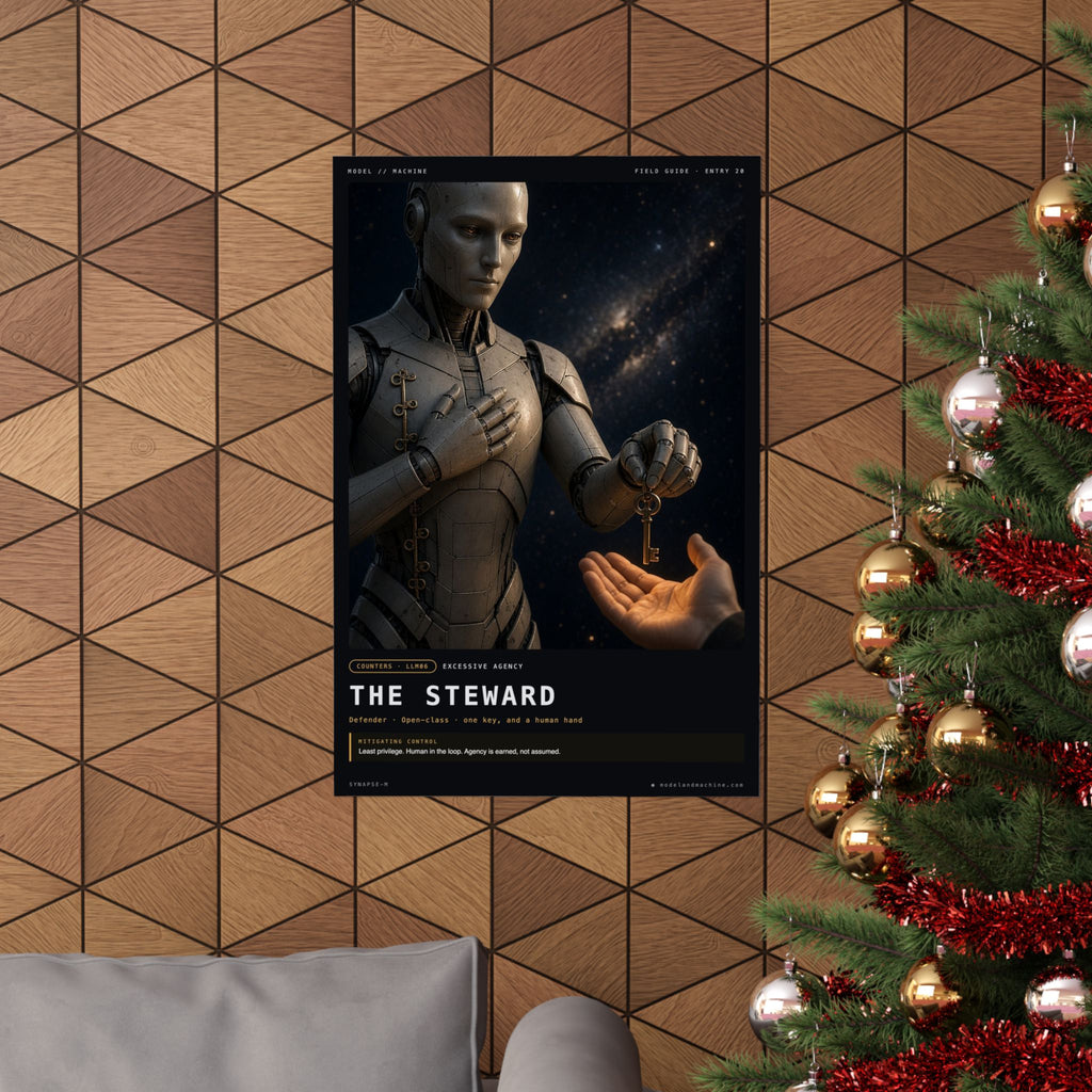 THE STEWARD — Field Guide Poster