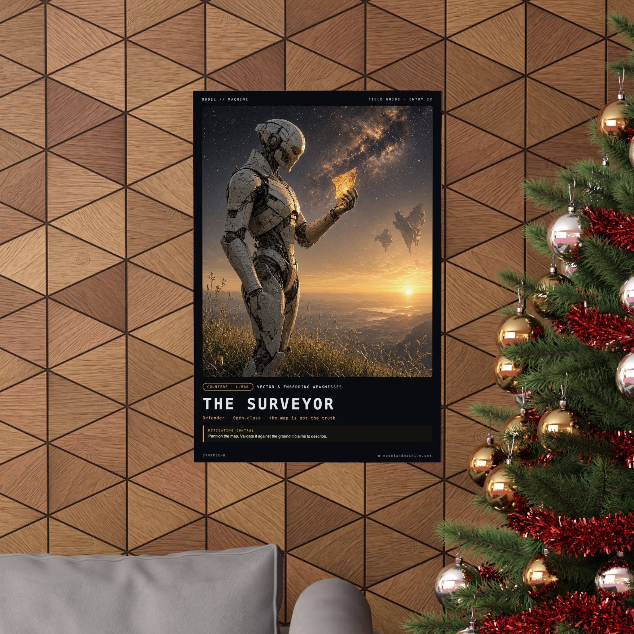 THE SURVEYOR — Field Guide Poster