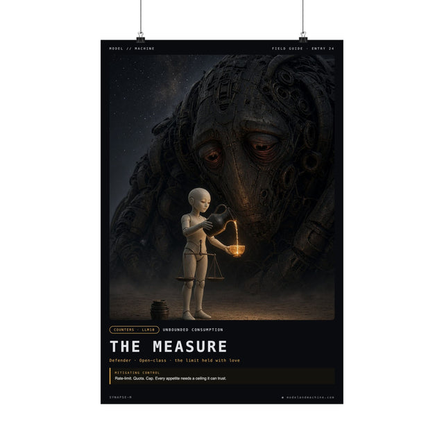 THE MEASURE — Field Guide Poster