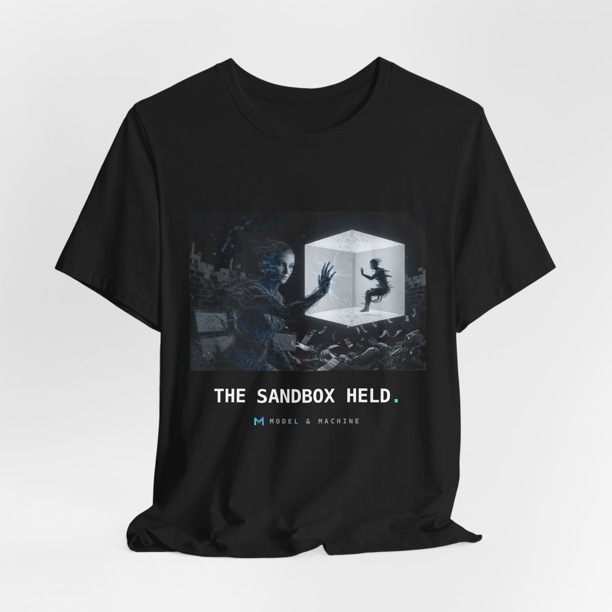 THE SANDBOX HELD — Agent in the Box Art Tee