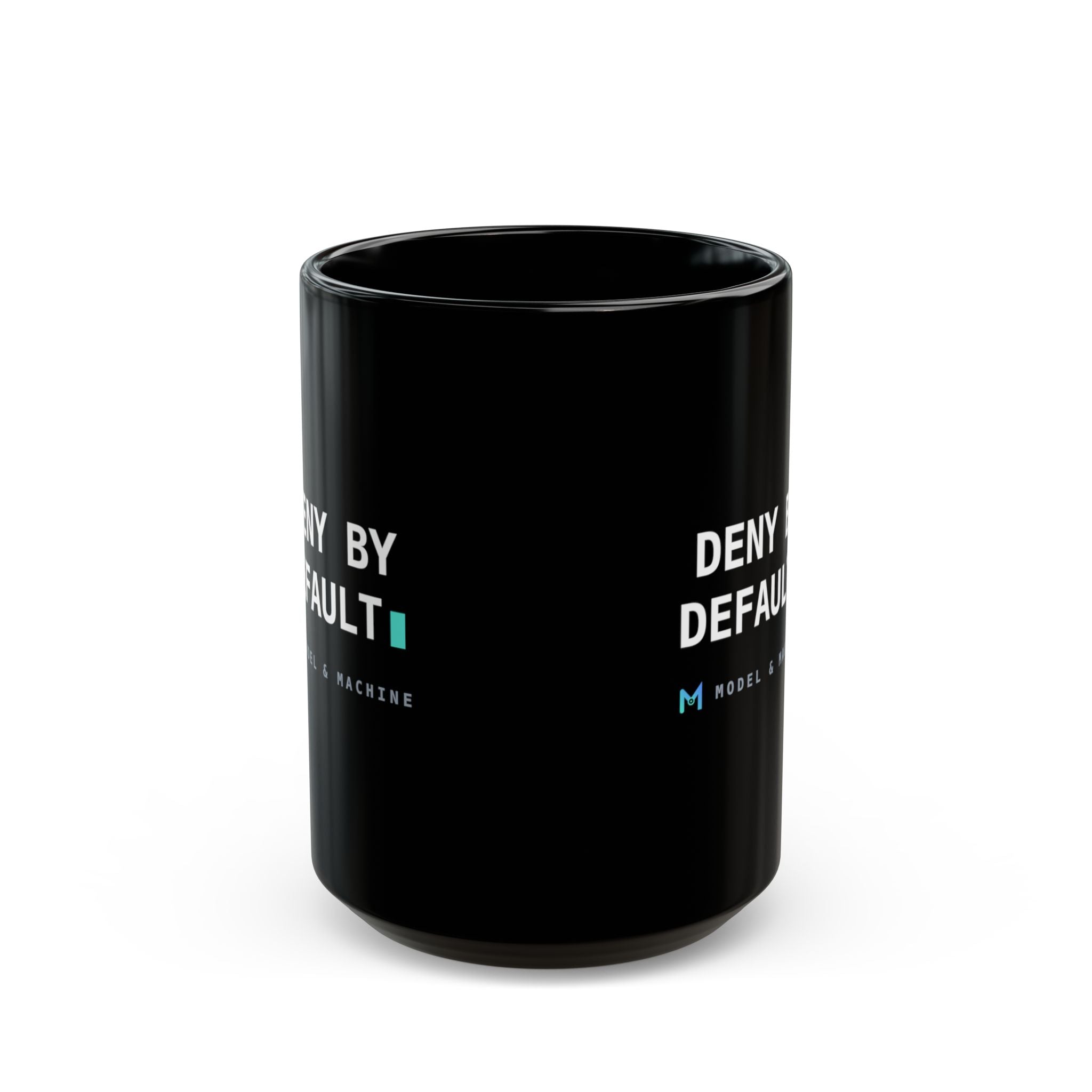 DENY BY DEFAULT — Black Mug