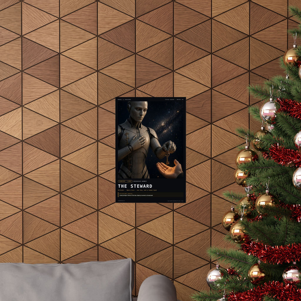 THE STEWARD — Field Guide Poster