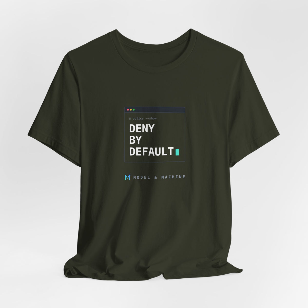 DENY BY DEFAULT — AI Security Tee