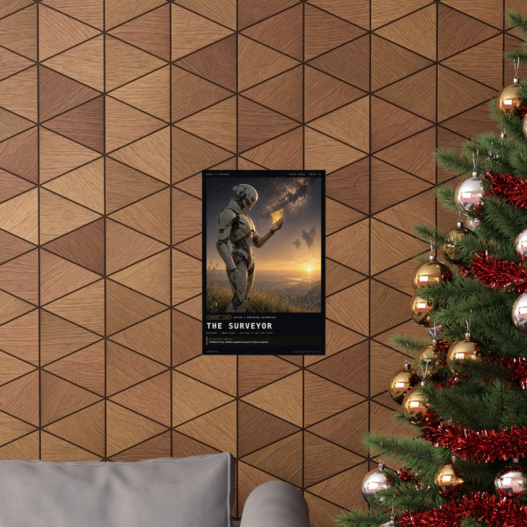 THE SURVEYOR — Field Guide Poster