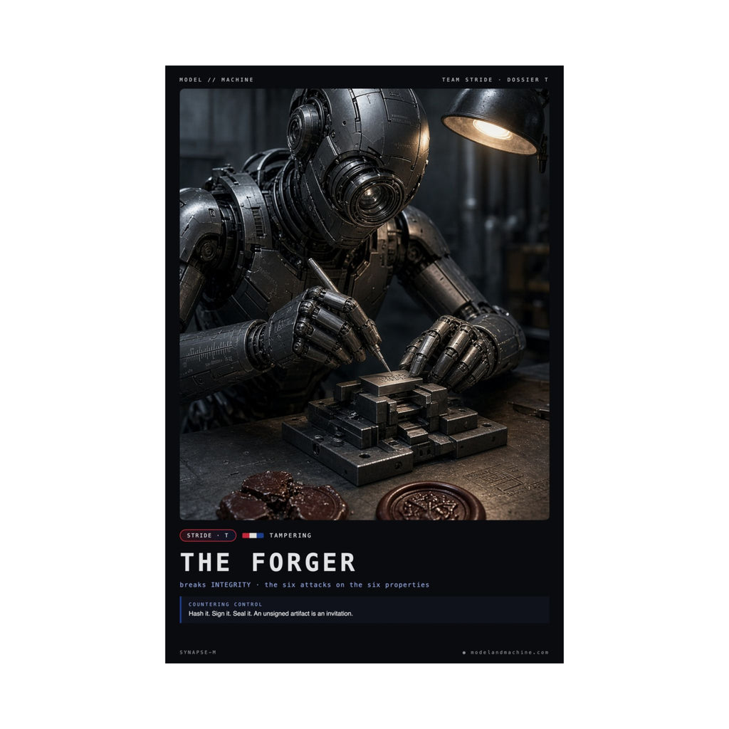 THE FORGER — Team STRIDE Dossier