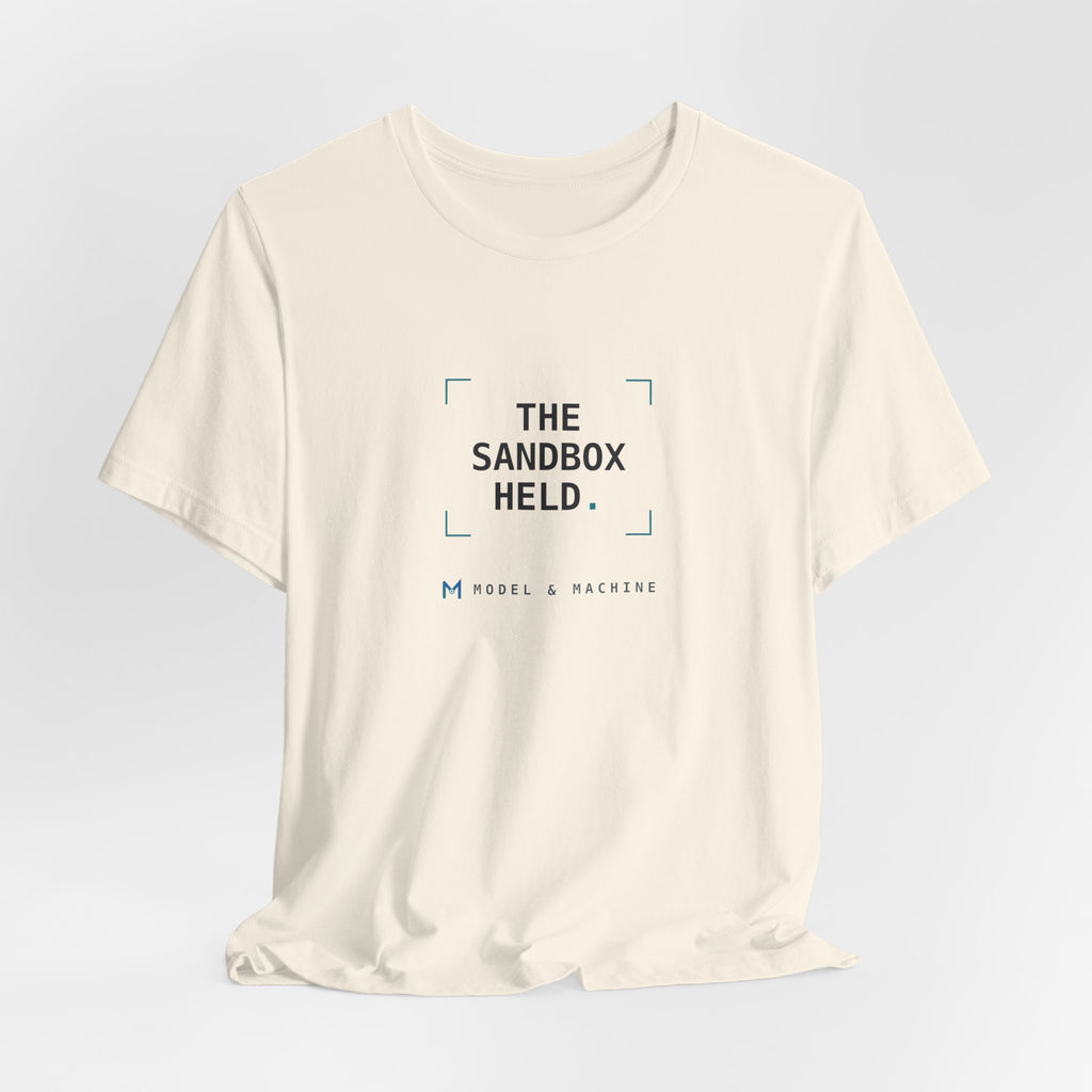 THE SANDBOX HELD — AI Security Tee