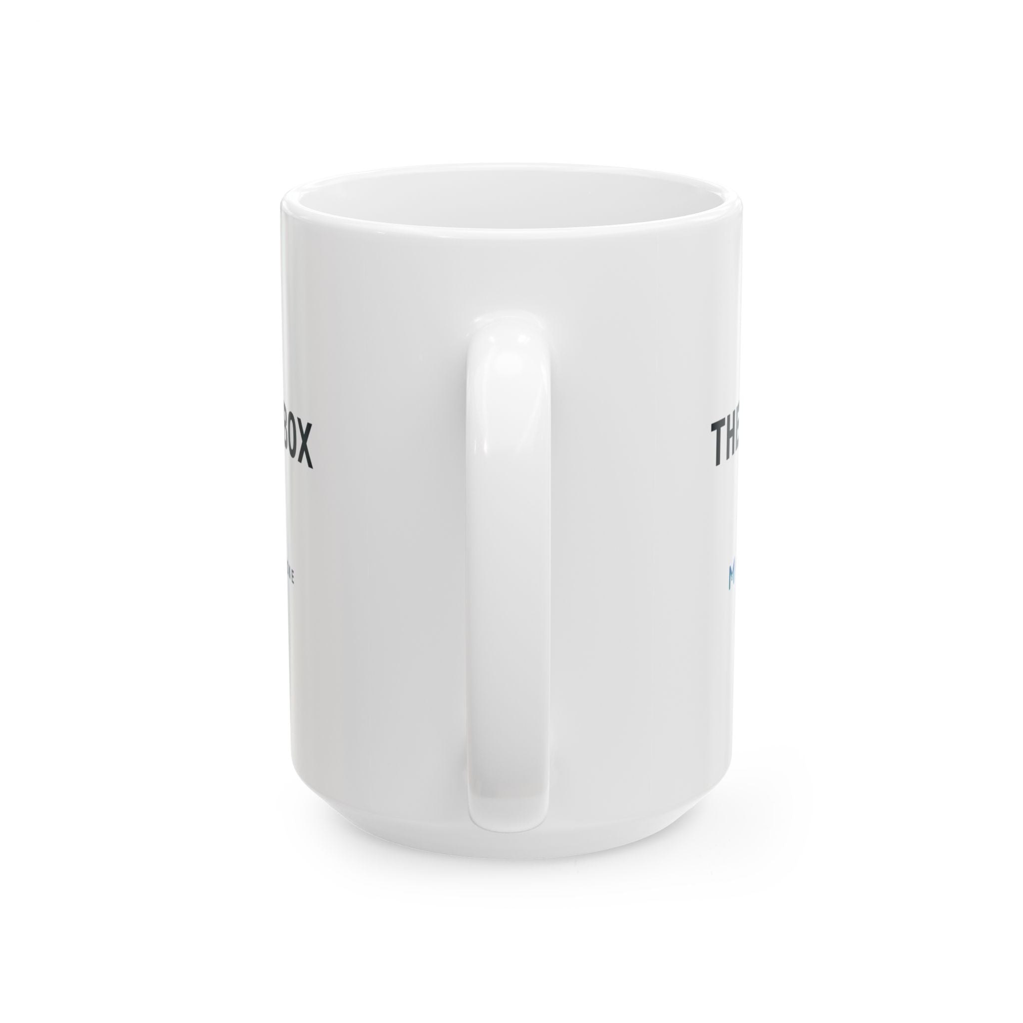 THE SANDBOX HELD. — White Mug