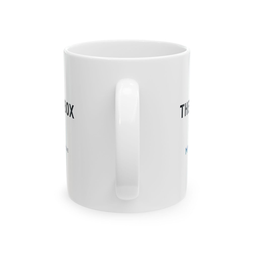 THE SANDBOX HELD. — White Mug