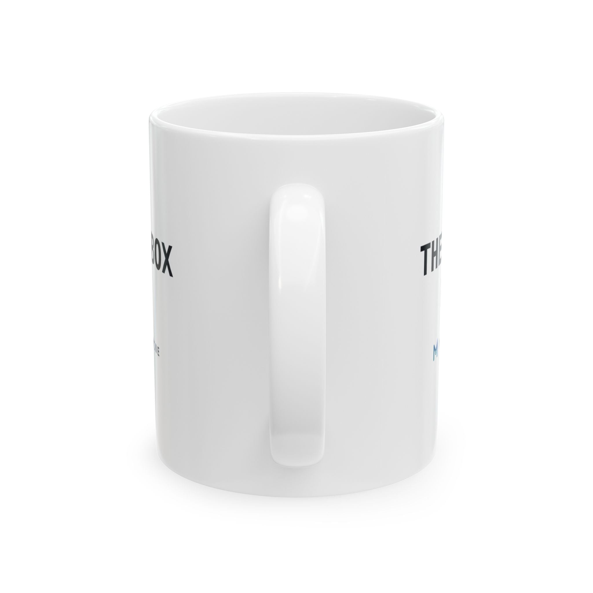 THE SANDBOX HELD. — White Mug