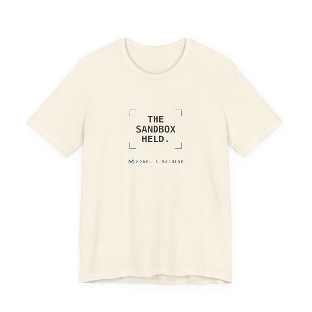 THE SANDBOX HELD — AI Security Tee
