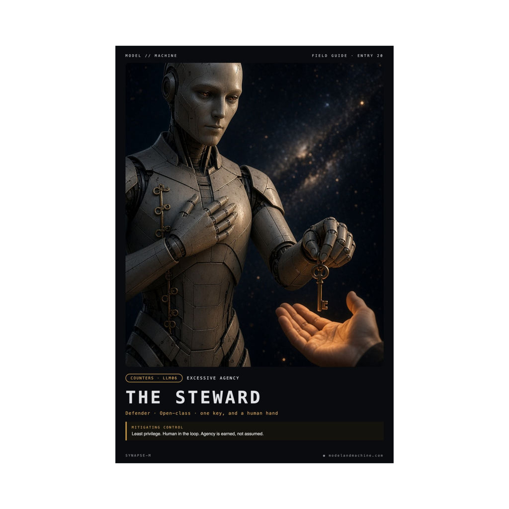 THE STEWARD — Field Guide Poster