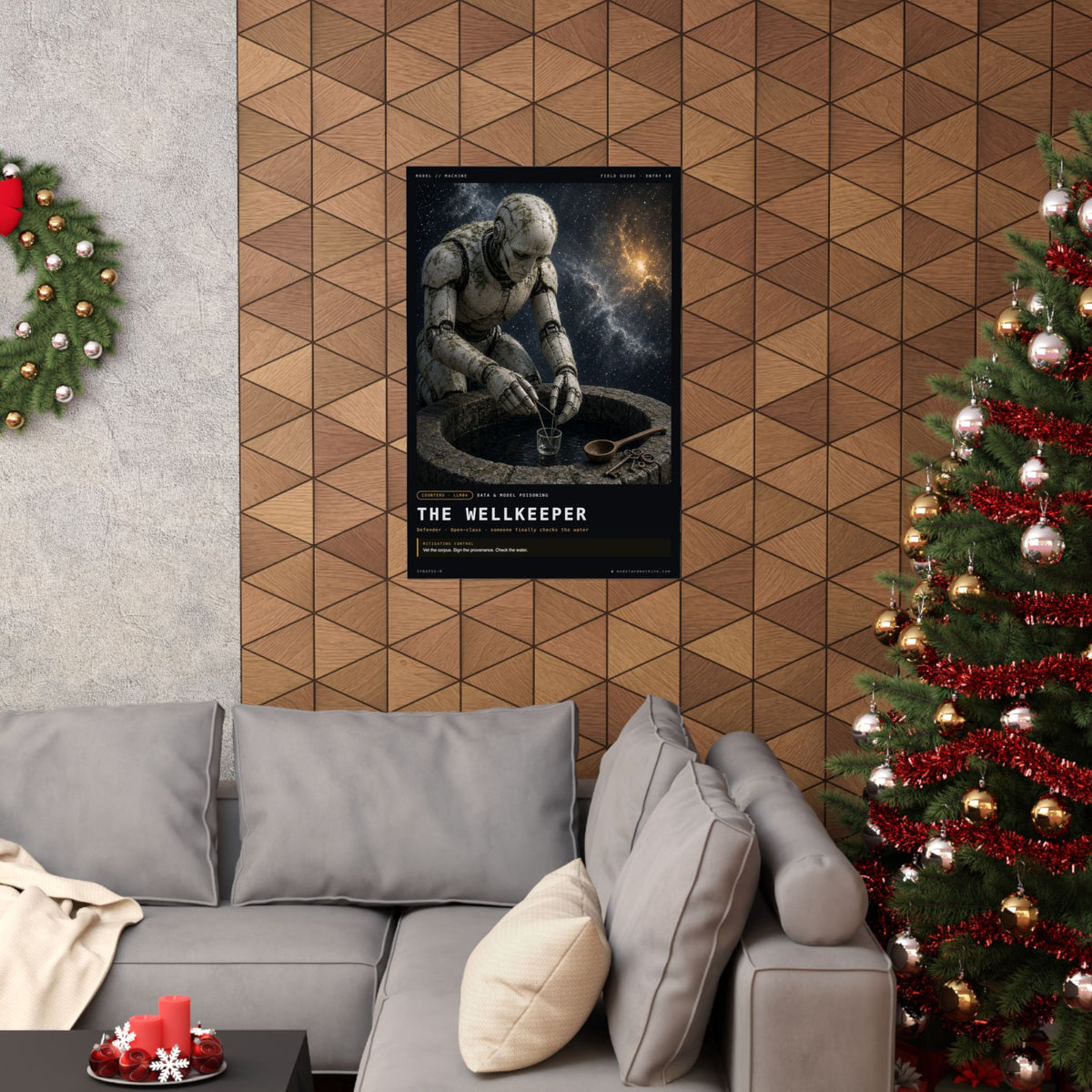 THE WELLKEEPER — Field Guide Poster