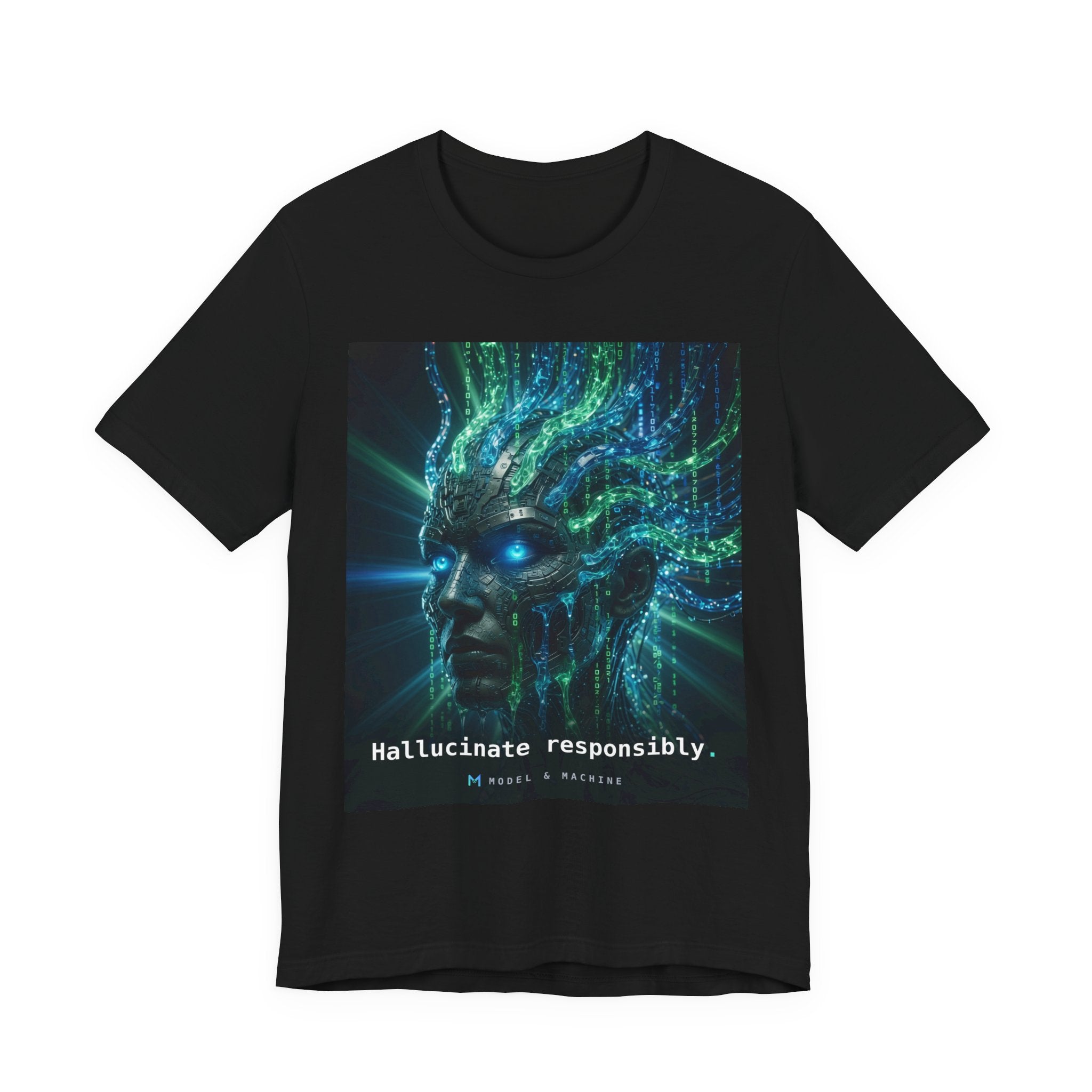 Hallucinate Responsibly — Cyber Oracle Art Tee