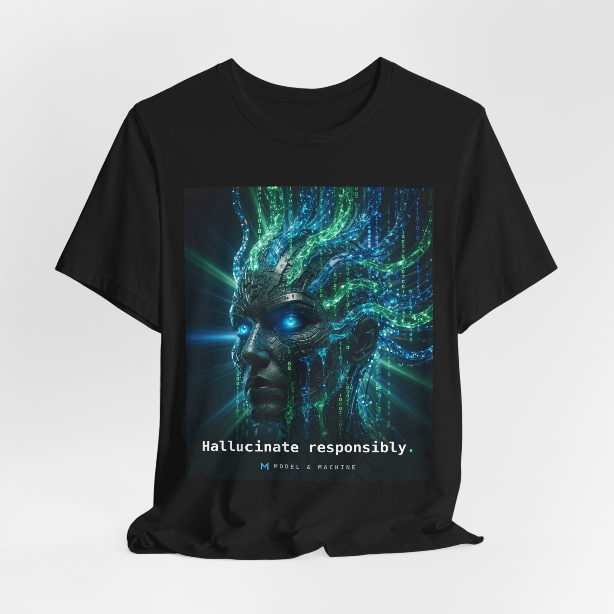 Hallucinate Responsibly — Cyber Oracle Art Tee