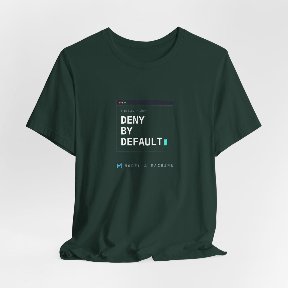 DENY BY DEFAULT — AI Security Tee