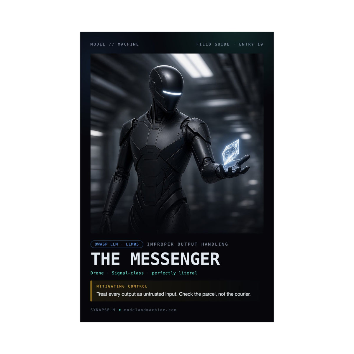 THE MESSENGER — Field Guide Poster