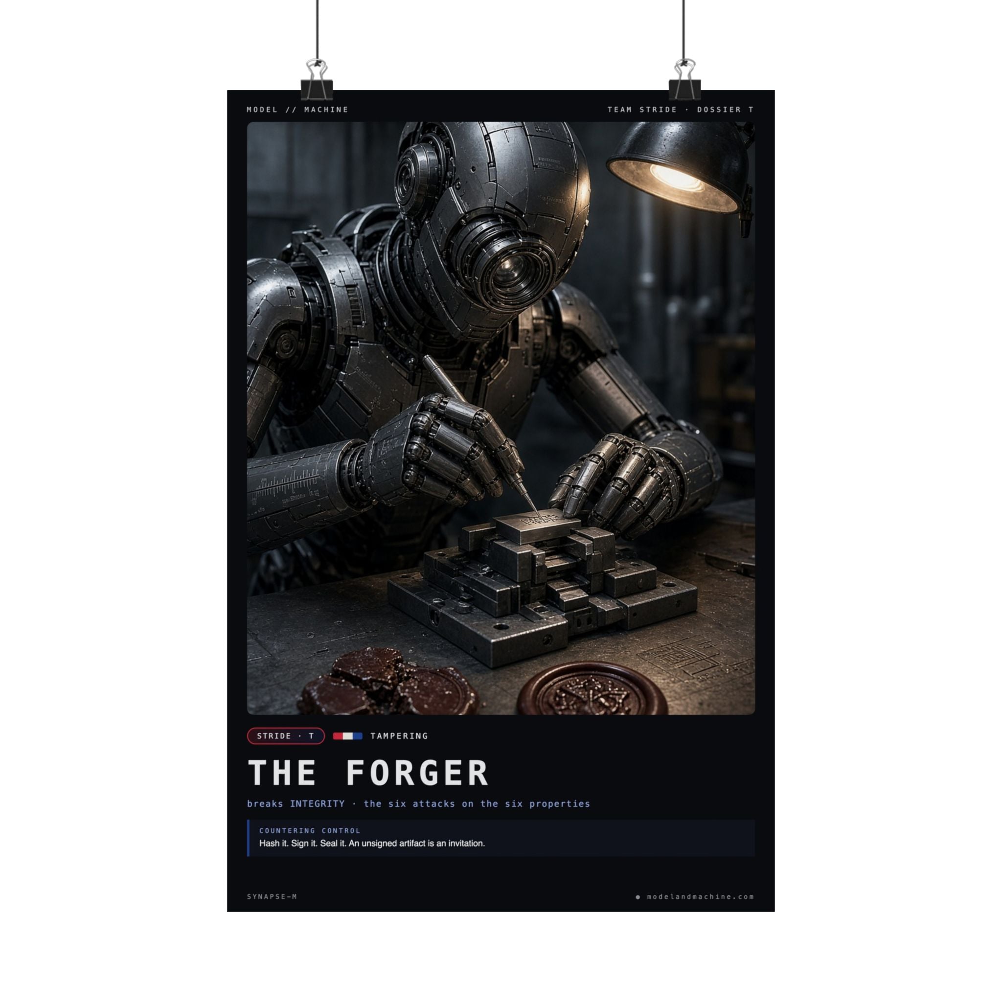 THE FORGER — Team STRIDE Dossier