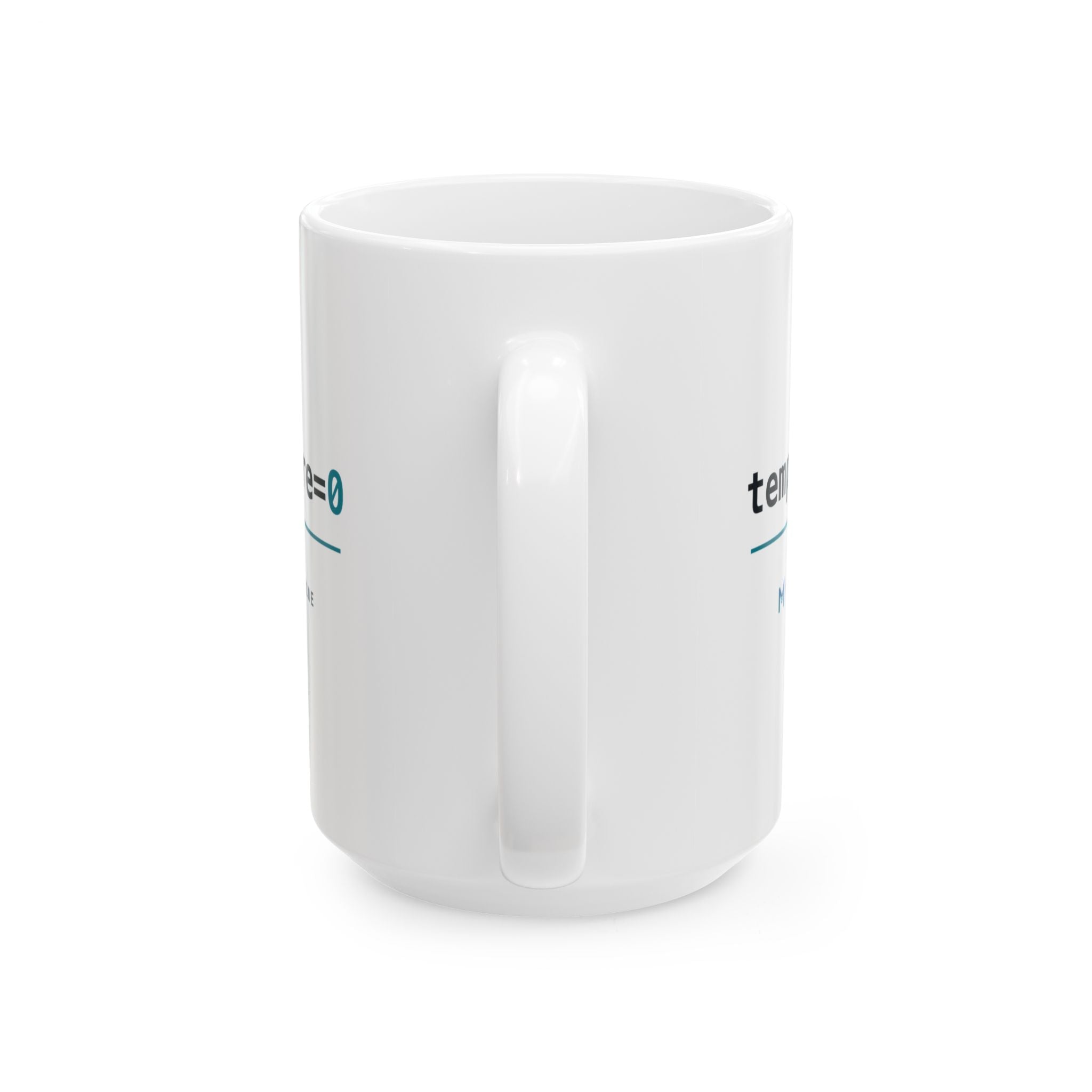 temperature=0 — White Mug