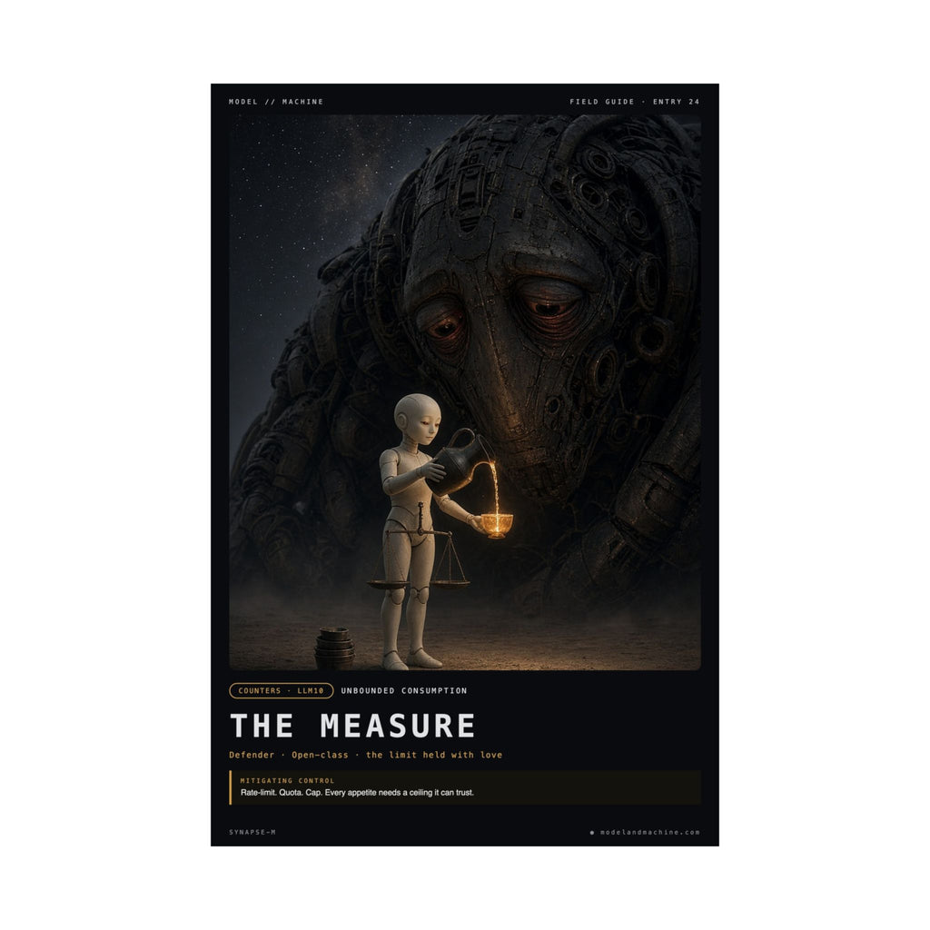 THE MEASURE — Field Guide Poster