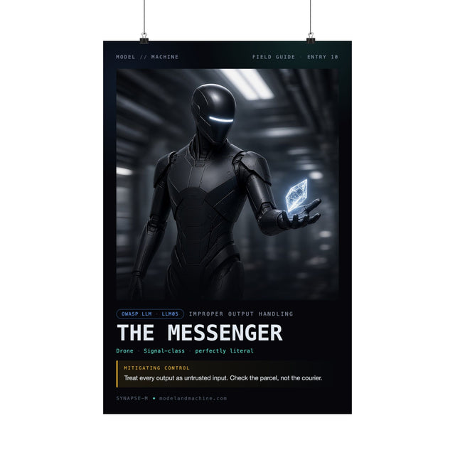 THE MESSENGER — Field Guide Poster