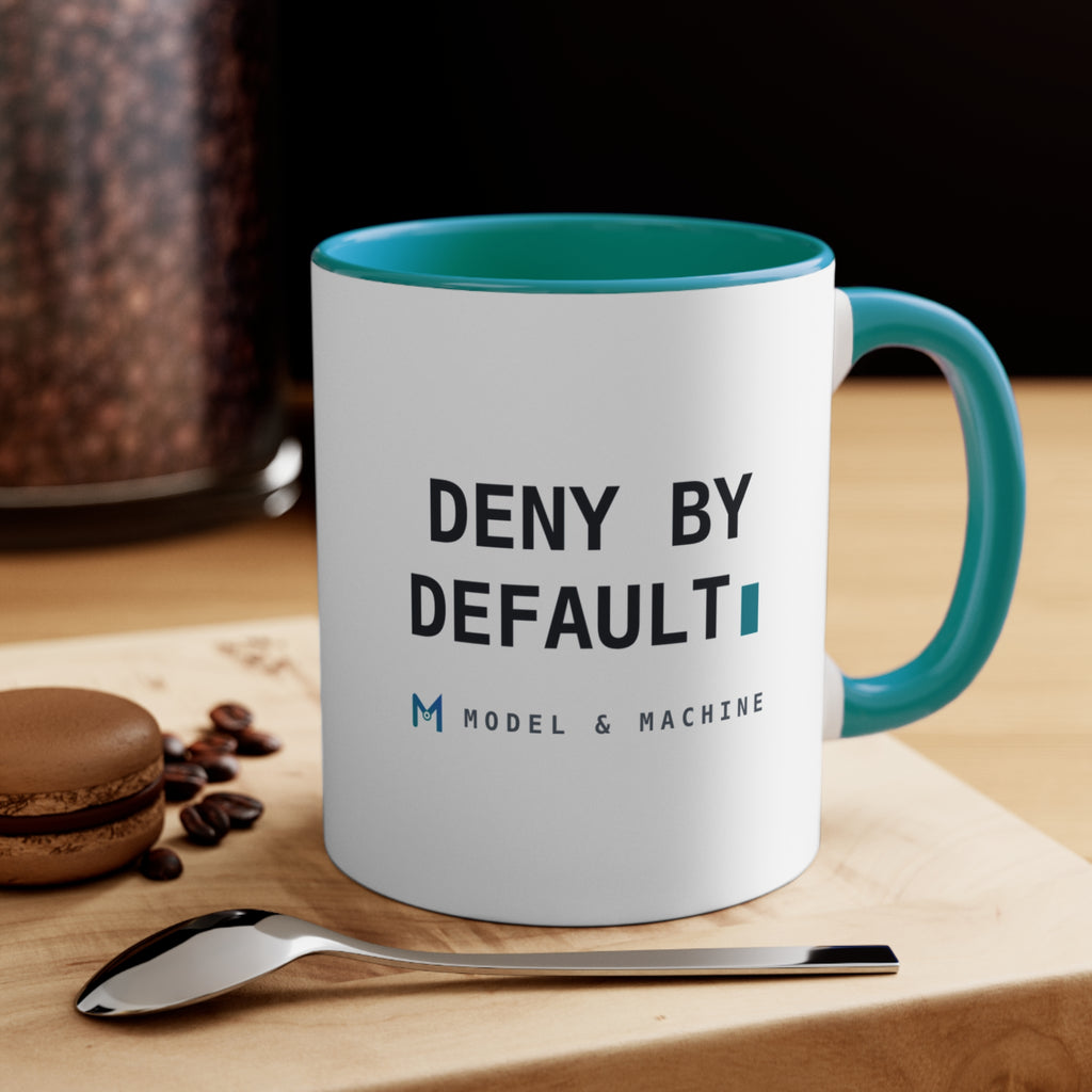 DENY BY DEFAULT — Accent Mug