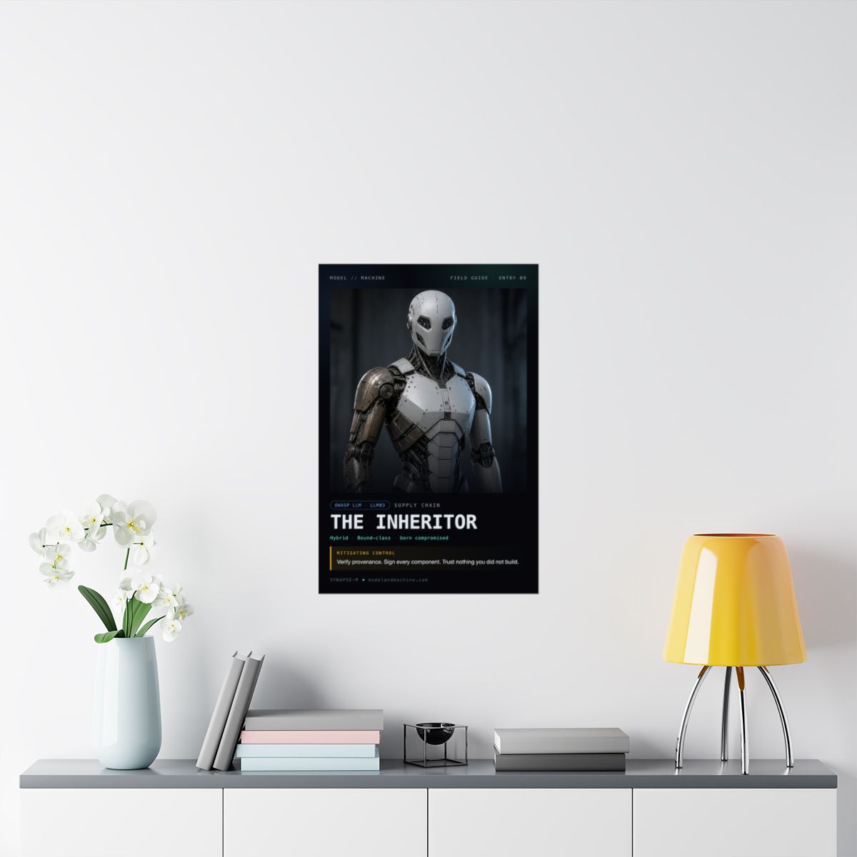 Inheritor poster in situ