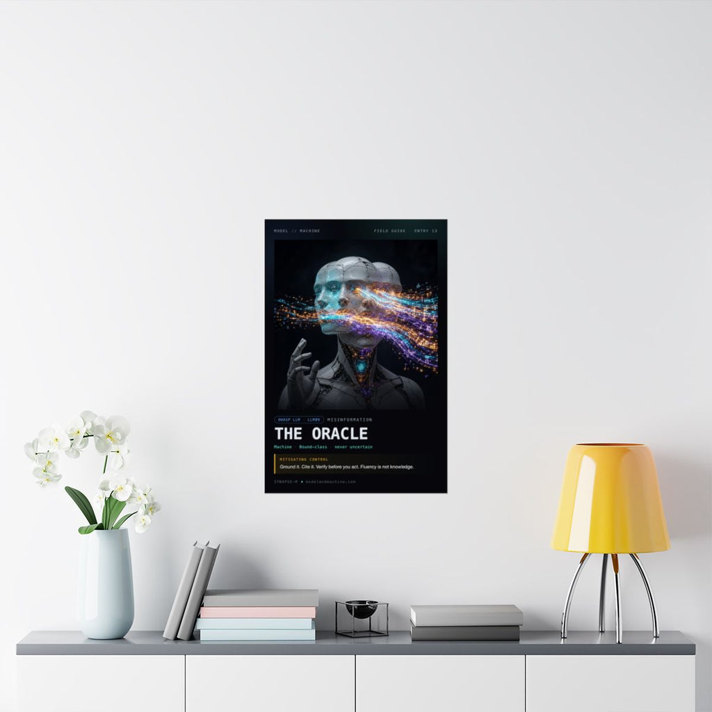 Oracle poster in situ